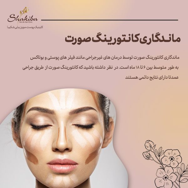 ماندگاری کانتورینگ صورت