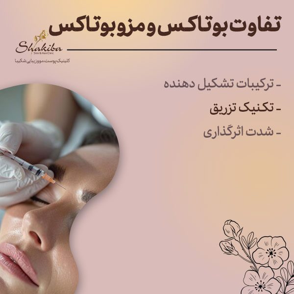 تفاوت بوتاکس و مزوبوتاکس