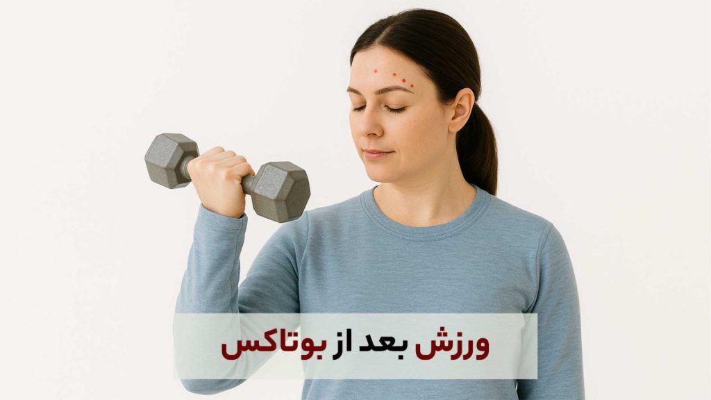 ورزش بعد از بوتاکس