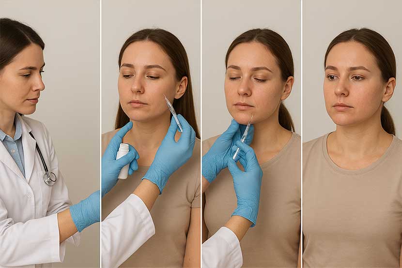 مراحل انجام آنزیم تخلیه ژل