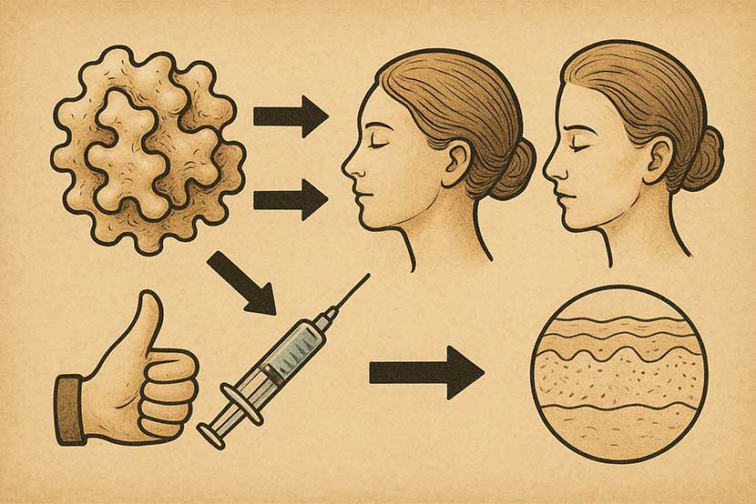 مزایای استفاده از انزیم تخلیه ژل صورت