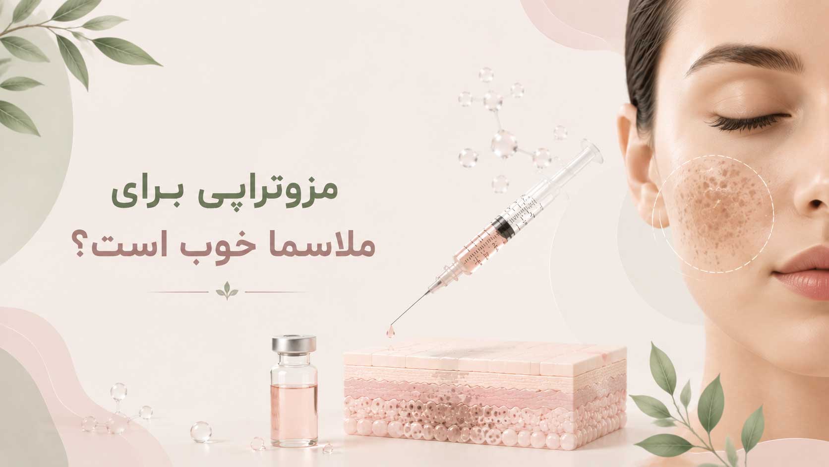 مزوتراپی برای ملاسما خوب است؟